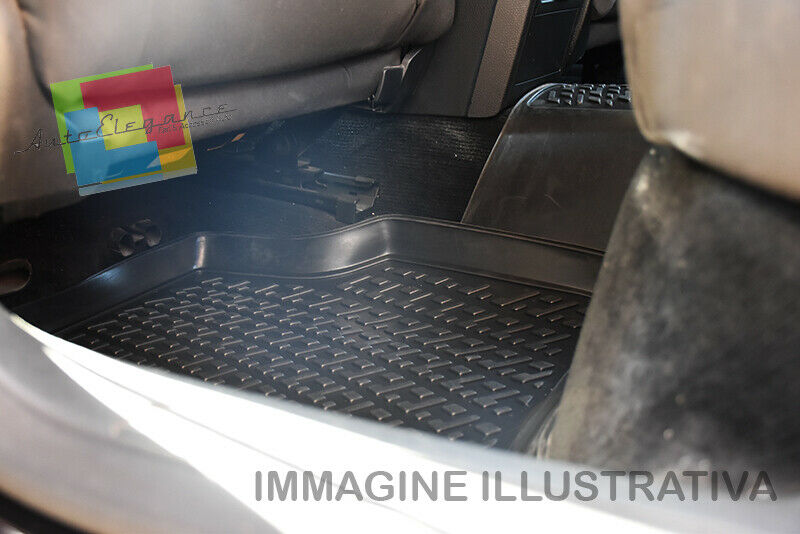 TOYOTA HILUX PICK UP 2010-2016 SET TAPPETINI AUTO IN GOMMA - TAPPETI TOP .-