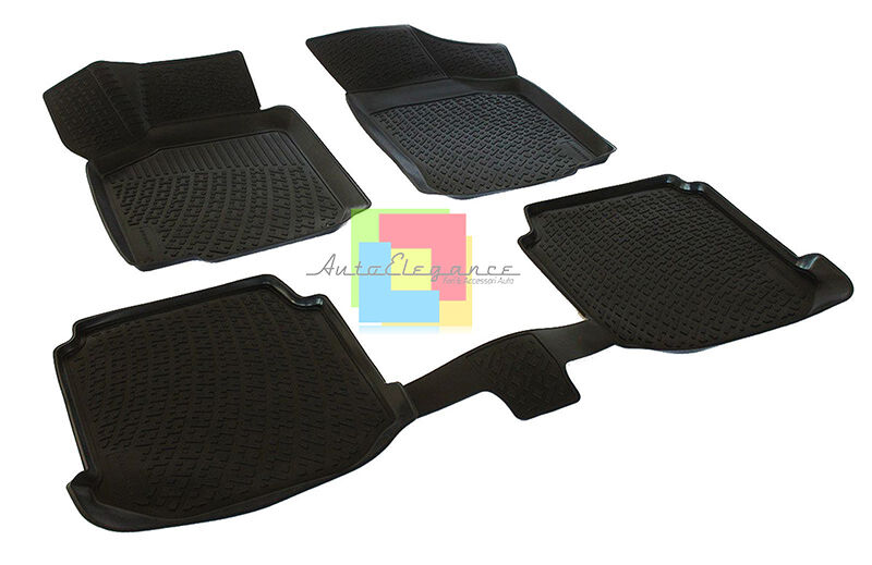 VW GOLF 4 IV 1997-2005 SET TAPPETINI AUTO IN GOMMA - TAPPETI TOP QUALITA .-