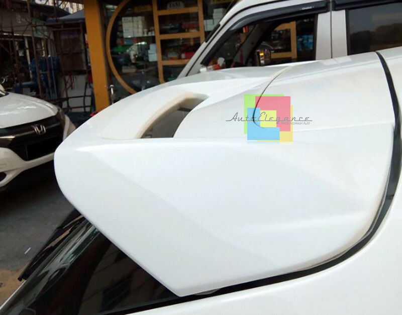 REAR ROOF SPOILER WHITE FORD FOCUS MK3 5 DOOR 2011-2015 ST LOOK -