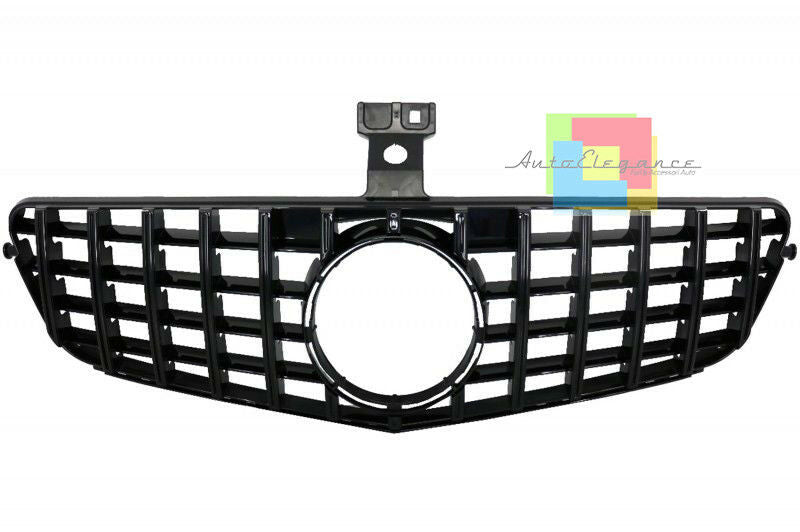 GRIGLIA ANTERIORE MERCEDES C W204 07-14 MASCHERINA AMG NERO LUCIDO MASCHERINA