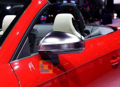 COPERTURE SATINATE SLINE DESIGN AUDI TT FV 2015-2017 SPECCHI CALOTTE SPECCHIETTI AUTOELEGANCERICAMBI