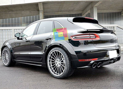 SPOILER POSTERIORE SUL COFANO PER PORSCHE MACAN 2014 IN POI - LOOK SPORTIVO