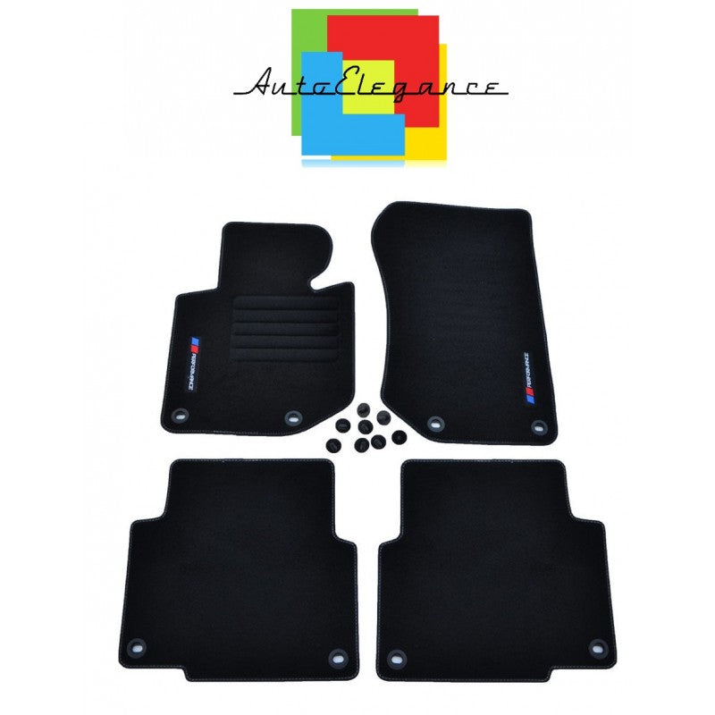 BMW SERIE 3 E36 COUPE 1990-2000 SET TAPPETINI IN VELLUTO DI ALTA QUALITA' SPECIFICO AUTOELEGANCERICAMBI