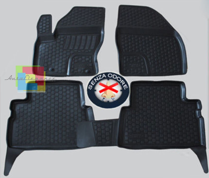 FORD C-MAX C MAX 2003-2010 SET TAPPETINI AUTO IN GOMMA - TAPPETI TOP QUALITA .-.