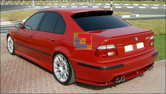 REAR ROOF SPOILER FOR BMW 5 SERIES E39 SEDAN 95-03 DESIGN TUNING .-