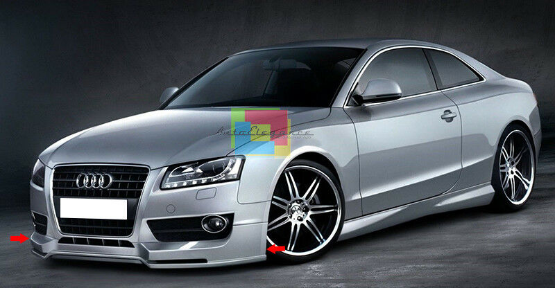 SOTTO PARAURTI AUDI A5 2007-2011 COUPE CABRIO SPORTBACK SPOILER ANTERIORE -