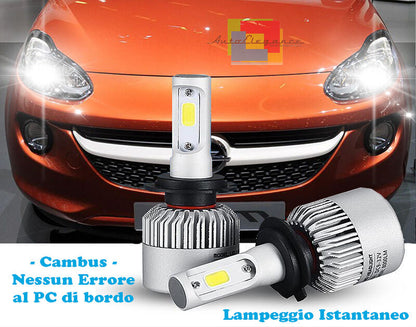 OPEL ADAM LED LOW BEAM LAMPS INSTANT FLASH 6000K