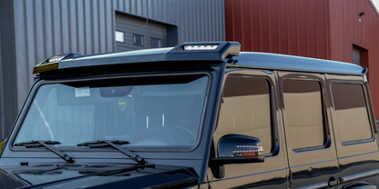 SPOILER ANTERIORE A LED MERCEDES CLASSE G W463 6X6 DESIGN DAL 1989 IN POI