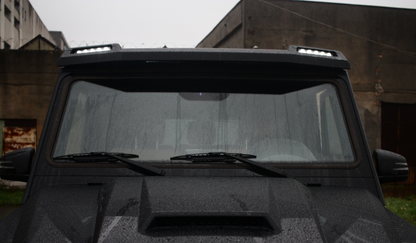 SPOILER ANTERIORE A LED MERCEDES CLASSE G W463 6X6 DESIGN DAL 1989 IN POI