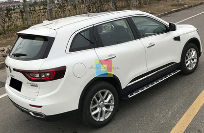 PEDANE LATERALI RENAULT KOLEOS MK2 DAL 2016 IN POI SOTTOPORTA ANTISCIVOLO -1-