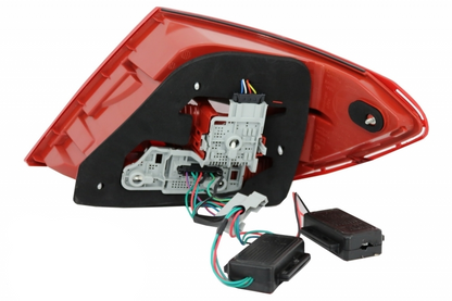 FARI POSTERIORI ADATTI PER MERCEDES CLASSE C W204 BERLINA 2007-2012 STILE FACELIFT