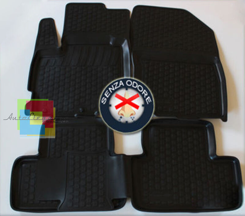 PEUGEOT 4008 2012+ SET TAPPETINI AUTO IN GOMMA - TAPPETI TOP QUALITA ..-