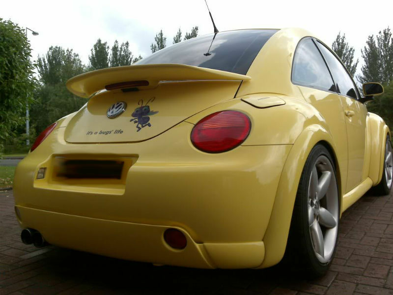 SPOILER POSTERIORE SUL COFANO VW NEW BEETLE 1997 - 2010 LOOK TUNING