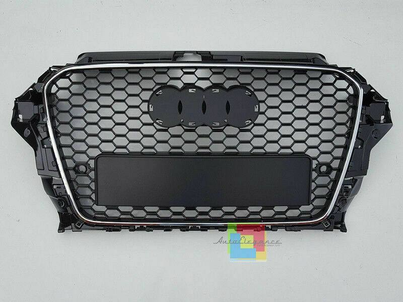 GRIGLIA ANTERIORE AUDI A6 4G C7 2011-2014 CALANDRA RS6 NIDO D&apos;APE NO LOGO -.