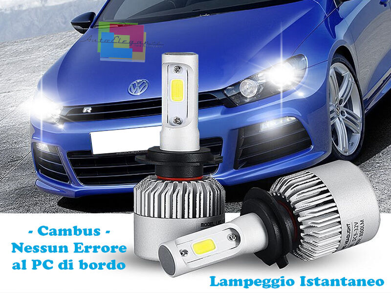 LED LOW BEAM LAMPS VW SCIROCCO 2008+ INSTANT 6000K CREE