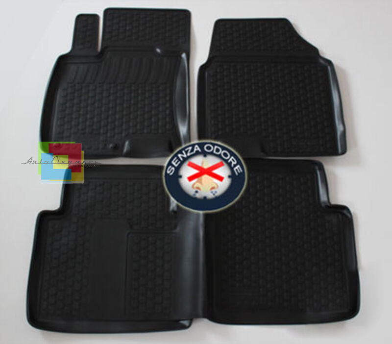 NISSAN QASHQAI +2 SET TAPPETINI AUTO IN GOMMA - TAPPETI TOP QUALITA .-.