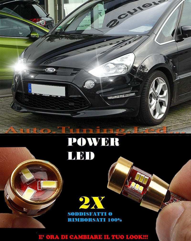 POSITION LIGHTS FORD S MAX S-MAX 06-14 CANBUS T10 WHITE 27 LED SUPER QUALITY
