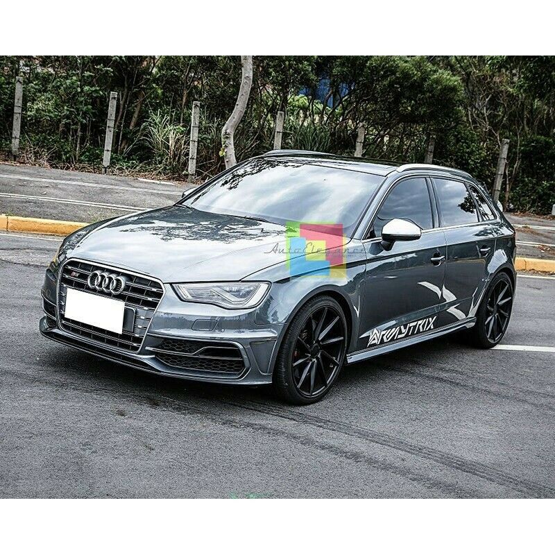 PARAURTI SLINE CON GRIGLIE FENDINEBBIA AUDI A3 8V 2012-2016 BERLINA SPORTBACK