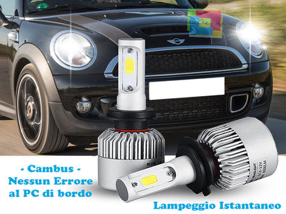 LAMPADE ABBAGLIANTI ANABBAGLIANTI LED MINI CLUBMAN R55 07-15 ISTANTANEO CREE