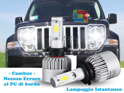 LAMPADE ABBAGLIANTI ANABBAGLIANTI LED JEEP CHEROKEE KK 08-12 ISTANTANEO CREE