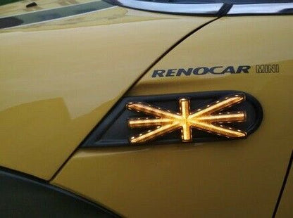 MINI R55 R56 R57 FRECCE LED DINAMICHE LATERALI SCORREVOLI INDICATORI