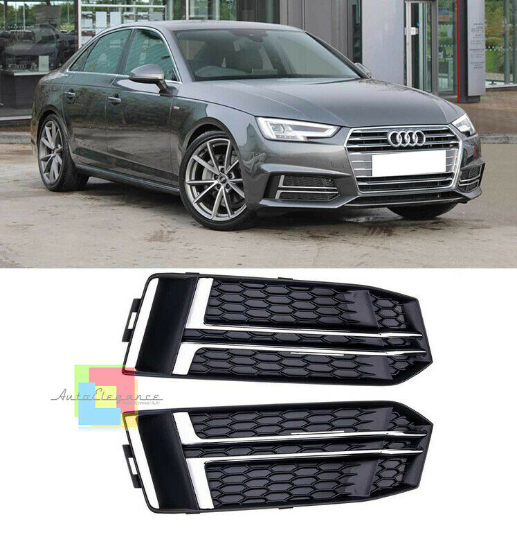 AUDI A4 B9 2015+ GRIGLIE FENDINEBBIA PARAURTI NIDO D'APE RS4 PARAURTI SLINE AUTOELEGANCERICAMBI