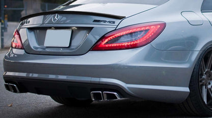 MERCEDES CLS W218 2010+ AMG LOOK GLOSS BLACK REAR HOOD SPOILER