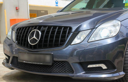 FRONT GRILLE MERCEDES E CLASS C207 A207 2009-2013 AMG BLACK PANAMERICA