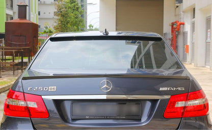 MERCEDES W212 2009+ ALSO FOR LIFT MODEL REAR ROOF SPOILER L-DESIGN