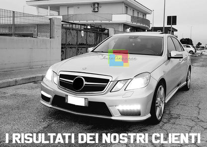 GRIGLIA ANTERIORE CROMATA - MERCEDES CLASSE E W212 2009-2013 DESIGN AMG