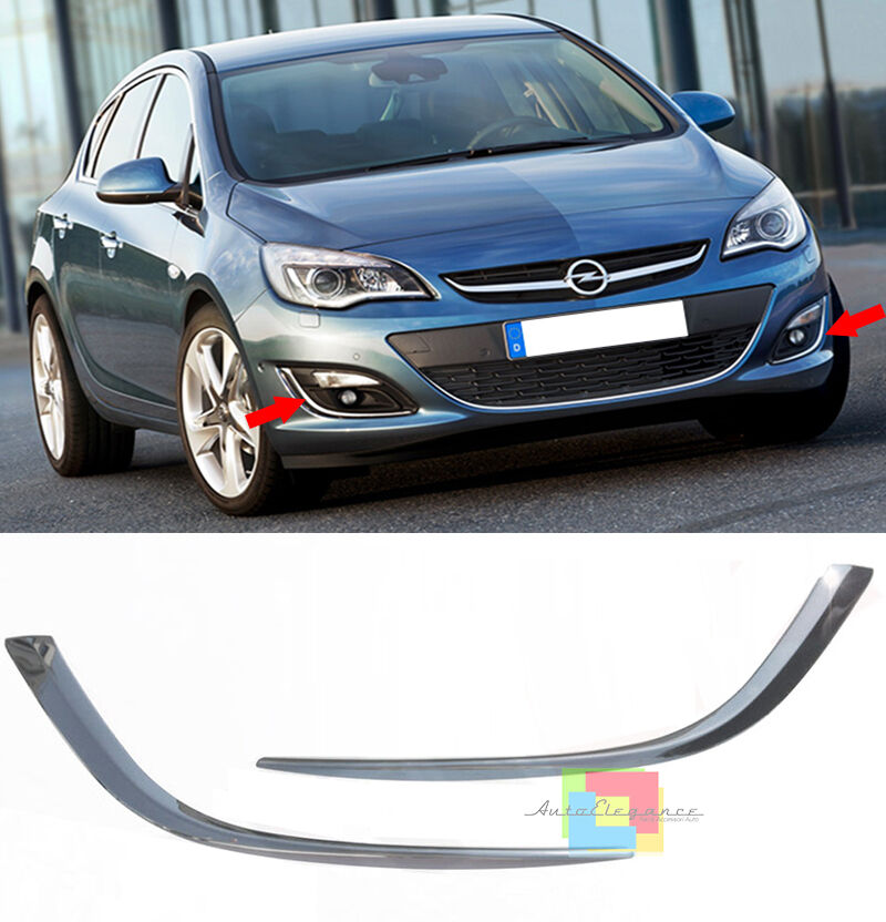 MODANATURE ADESIVE OPEL ASTRA J 2012+ CORNICI CROMATE ACCIAIO INOX .