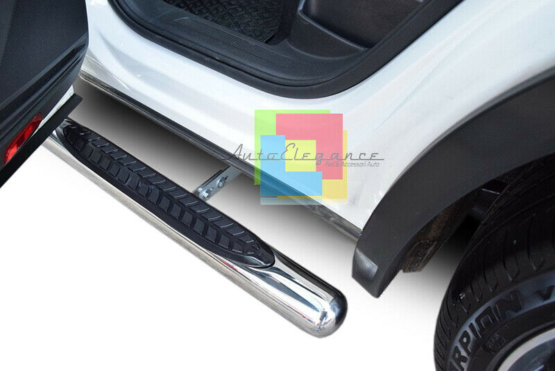 PEDANE LATERALI VW TIGUAN 2016 IN POI SOTTOPORTA LOOK SPORTIVO TUBOLARI -.1