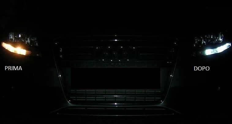 2x Lampada Auto 12W HID P13W CREE  AUDI Q5 LED Lampadina FARO ALOGENO AUTOELEGANCERICAMBI