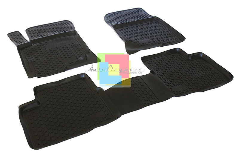 KIA CEED 2007-2011 SET TAPPETINI AUTO IN GOMMA - TAPPETI TOP QUALITA -1