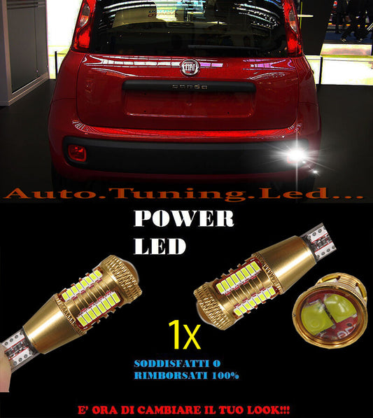 FIAT PANDA LAMPADA RETROMARCIA LED T15 W16W SUPER QUALITA NO ERROR