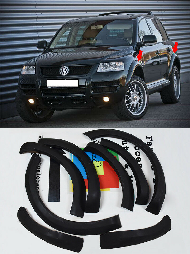 PARAFANGHI ALLARGATI VW TOUAREG 2002-2010 SET PASSARUOTA LATERALI .-.