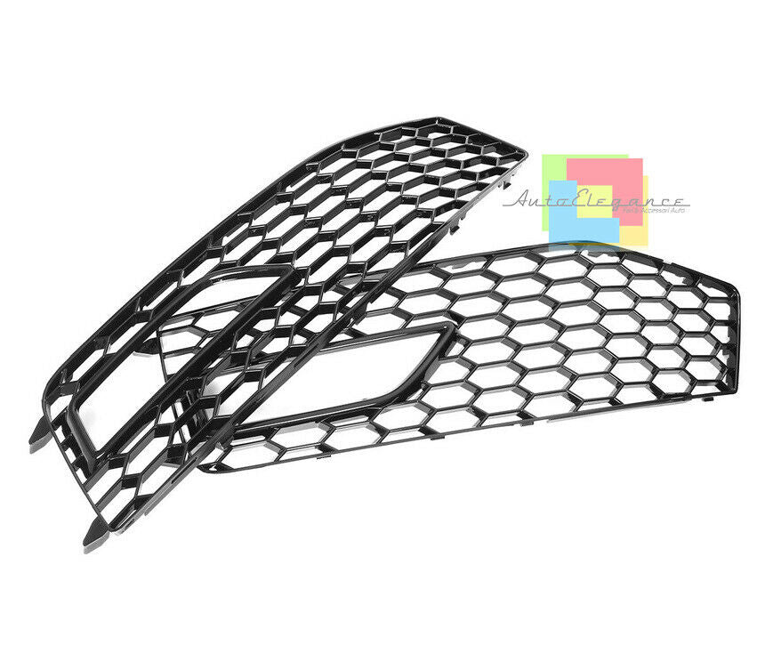 AUDI A4 B8 2012-2015 LIFT GRIGLIE FENDINEBBIA PER PARAURTI SLINE NIDO D'APE RS4 AUTOELEGANCERICAMBI