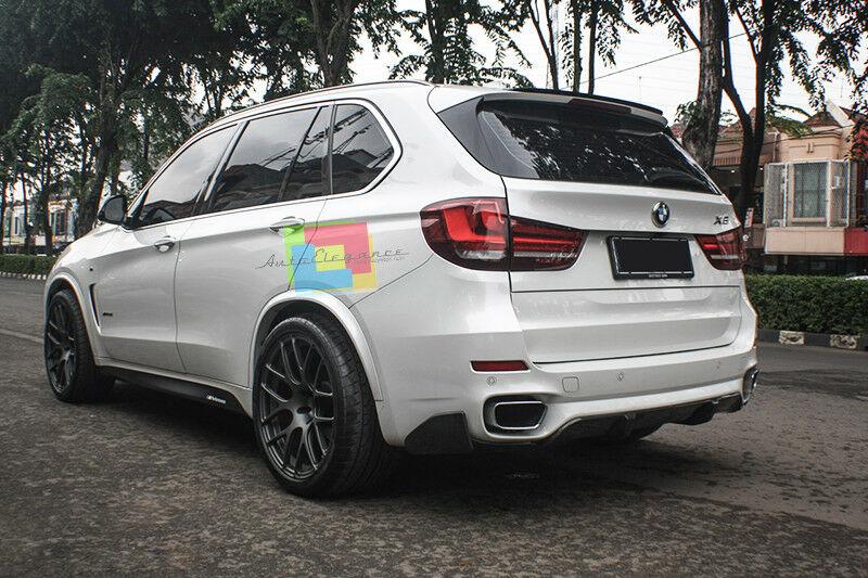 BMW X5 F15 SPOILER SOTTO PARAURTI POSTERIORE + ANTERIORE LOOK M SPORT AUTOELEGANCERICAMBI