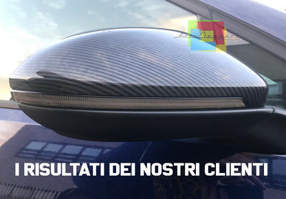 CALOTTE SPECCHI IN CARBONIO COPERTURE VW GOLF 7 2012+ SPECCHIETTI RETROVISORI AUTOELEGANCERICAMBI