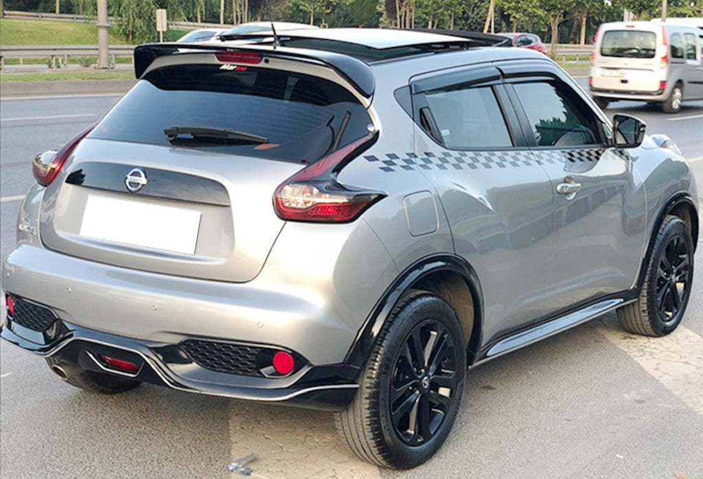 NISSAN JUKE 2010-2019 SPOILER SUL TETTO ALETTONE IN ABS LOOK SPORTIVO