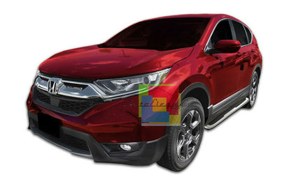 PEDANE LATERALI PER HONDA CRV CR-V 2017+ SOTTO PORTA ANTISCIVOLO LOOK SPORTIVO