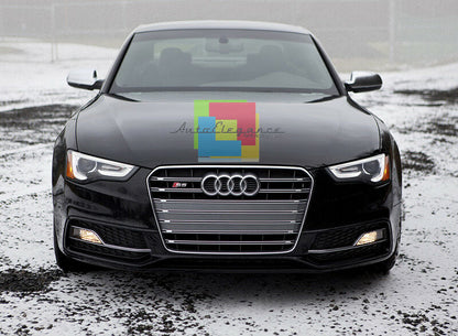 PER PARAURTI SLINE AUDI A5 2012-2015 LIFT GRIGLIE FENDINEBBIA LOOK S5 RS5 .-.