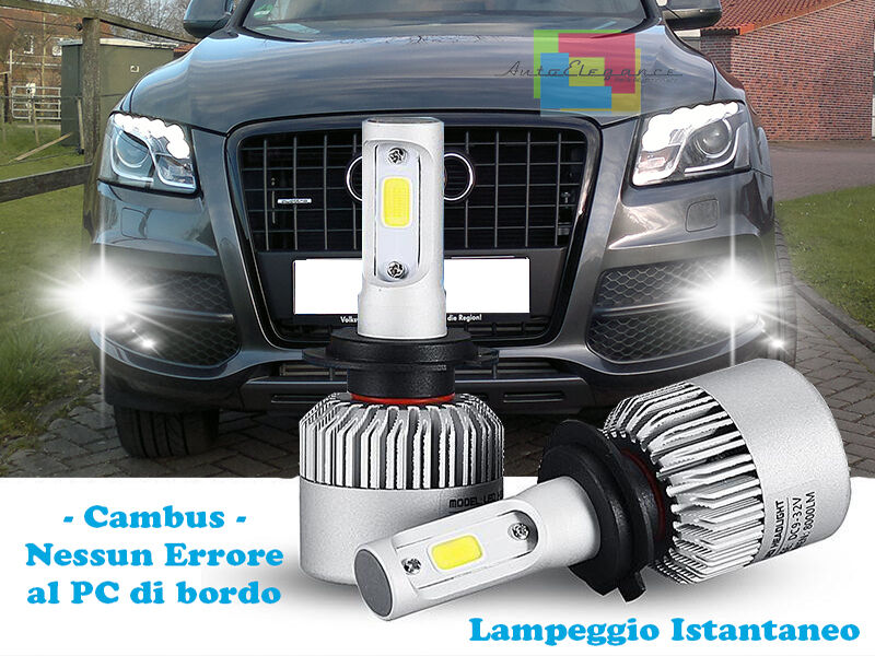 LAMPADE FENDINEBBIA A LED AUDI Q5 8R CAMBUS BIANCO GHIACCIO