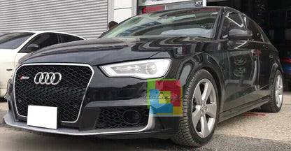 MINIGONNE LATERALI AUDI A3 8V SPORTBACK 2012+ SPOILER SOTTO PORTA SPORTIVO ABS -