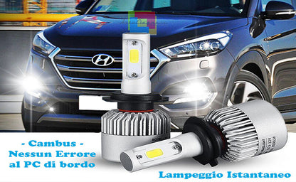 LAMPADE FENDINEBBIA A LED CREE HYUNDAI TUCSON 2015+ CAMBUS BIANCO GHIACCIO
