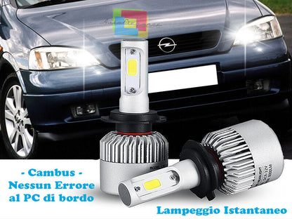 LAMPADE ABBAGLIANTI LED OPEL ASTRA G 98-05 ISTANTANEO CREE