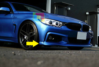 SOTTO PARAURTI DESIGN M - BMW SERIE 4 F32 COUPE 2013+ SPOILER ANTERIORE -