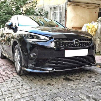 SIDE SKIRTS OPC LOOK FOR OPEL CORSA F 2019+ UNDER DOOR ABS