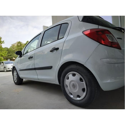 OPEL CORSA D PROTEZIONE PORTIERE ADESIVE 3M IN ABS 4 PEZZI BOMBATURE PORTA