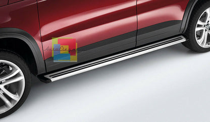 PEDANE LATERALI PER VW TIGUAN DAL 2016 IN POI SOTTOPORTA ANTISCIVOLO .-